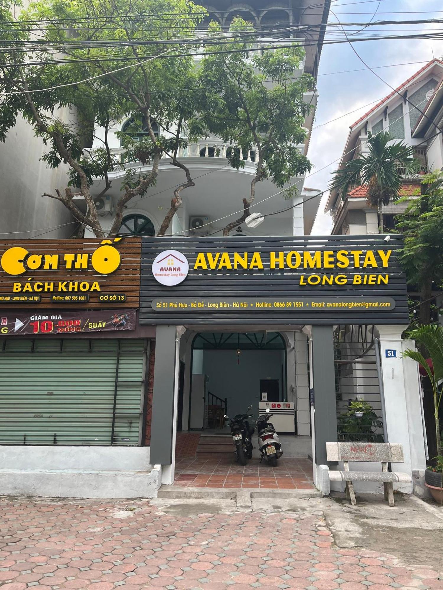 Hanoi Avana Homestay Long Bien Exteriör bild